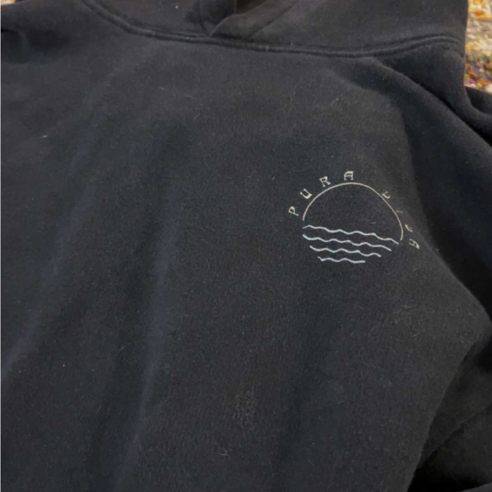 Pura Vida Black International Surf Tour Hoodie